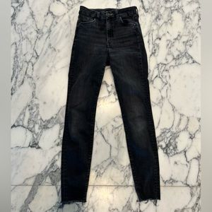 H&M High Rise Black Jeans